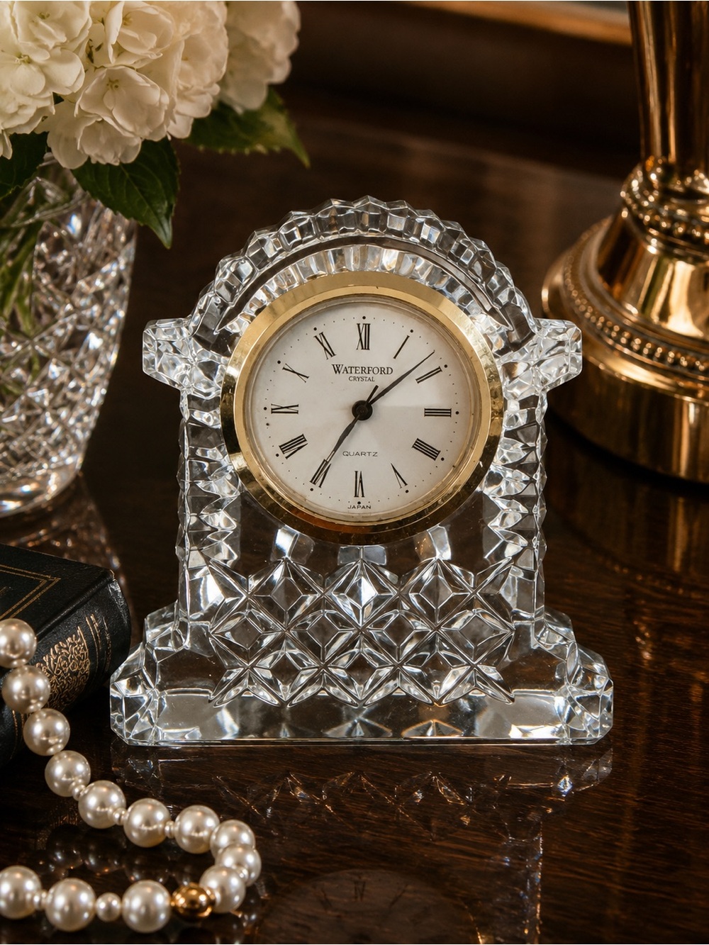 Waterford Crystal Desk Clock